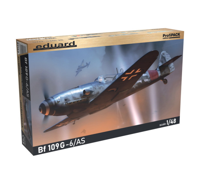 Збірна модель Bf 109G-6/ AS 1/48 Eduard 82163