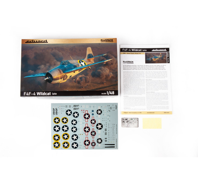 Збірна модель F4F-4 Wildcat пізній1/48 Eduard 82203