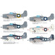 Збірна модель F4F-4 Wildcat пізній1/48 Eduard 82203
