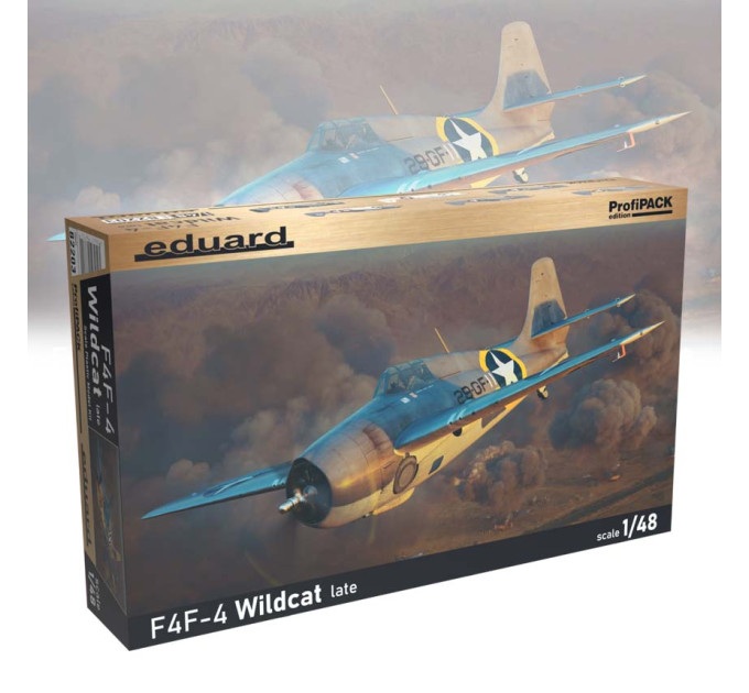 Збірна модель F4F-4 Wildcat пізній1/48 Eduard 82203