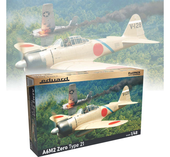 Збірна модель A6M2 Zero Type 21 1/48 Eduard 82212