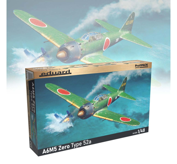 Збірна модель A6M5 Zero Type 52a 1/48 Eduard 82216
