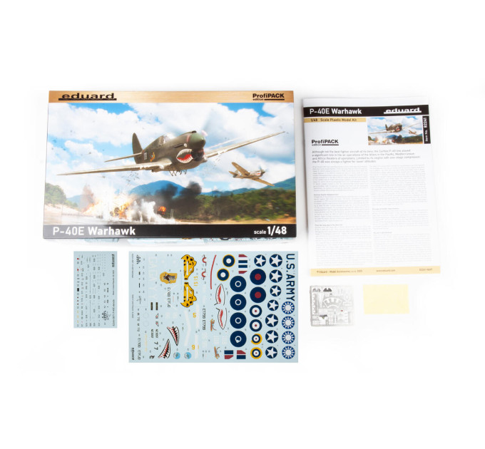 Збірна модель P-40E Warhawk 1/48 Eduard 82241