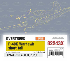 Збірна модель P-40K з укороченим хвостом 1/48 Eduard 82243X Збірна модель P-40K з укороченим хвостом 1/48 Eduard 82243X