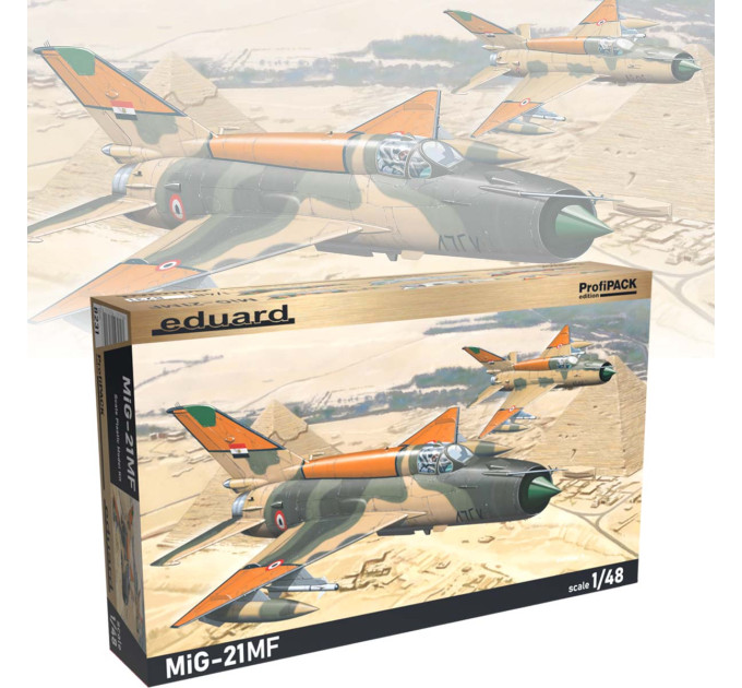 Збірна модель МІГ-21MФ 1/48 Eduard 8231