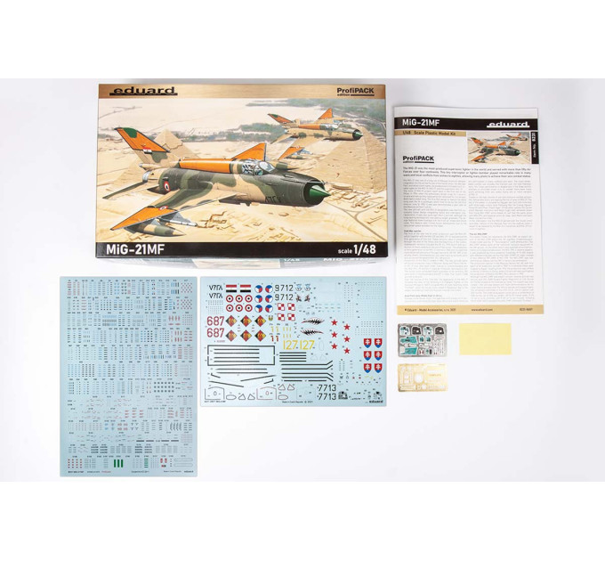 Збірна модель МІГ-21MФ 1/48 Eduard 8231