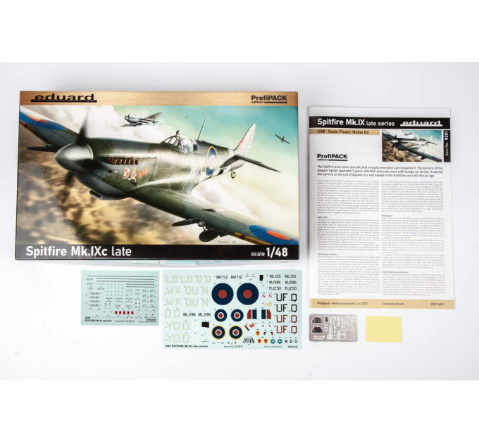 Збірна модель Spitfire Mk. IXc пізній варіант 1/48 Eduard 8281