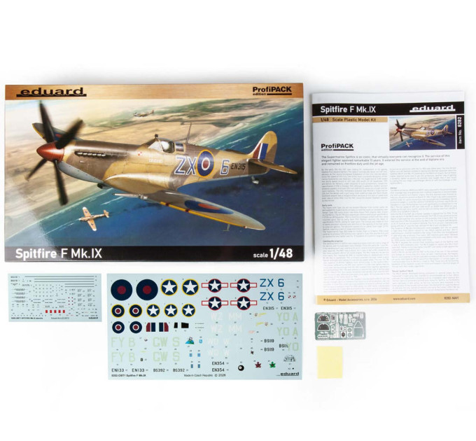 Збірна модель Spitfire F Mk. IX 1/48 Eduard 8282