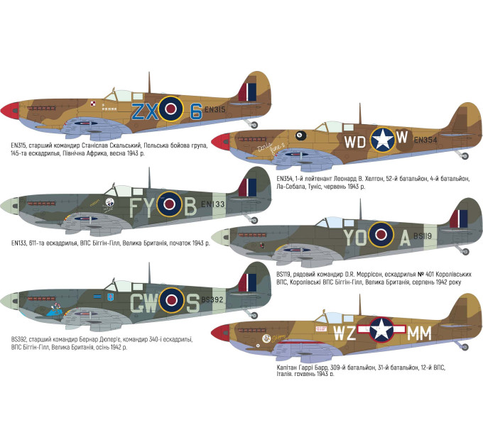 Збірна модель Spitfire F Mk. IX 1/48 Eduard 8282