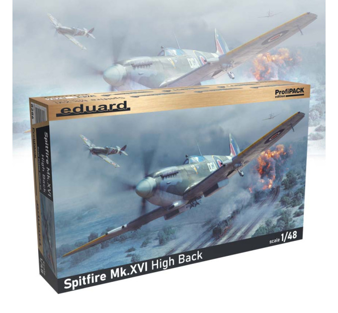 Збірна модель Spitfire Mk. XVI High Back 1/48 Eduard 8286