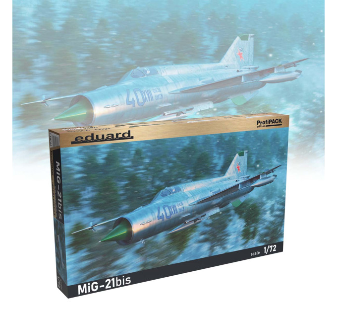 Збірна модель МіГ-21біс 1/72 Eduard 70146