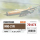 Збірна модель МіГ-21Р 1/72 Eduard 70147X