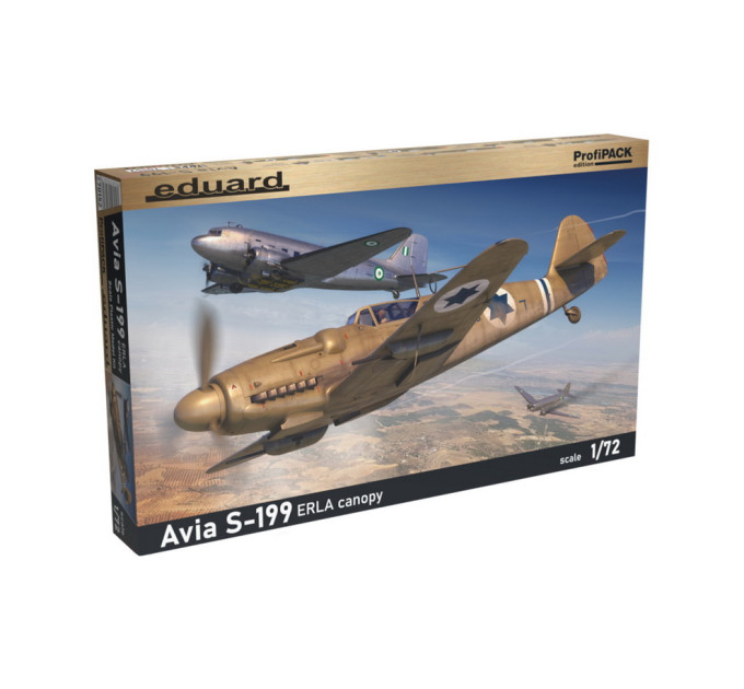 Avia S-199 із ліхтарем ERLA 1/72