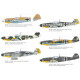 Збірна модель Eduard Bf 109F-4 1/72  ProfiPACK 70155