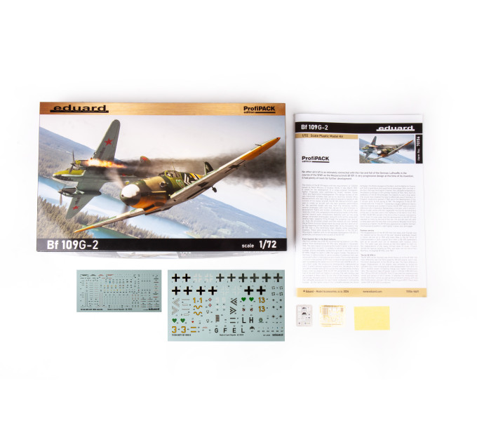 Збірна модель Bf 109G-2 1/72 Eduard 70156