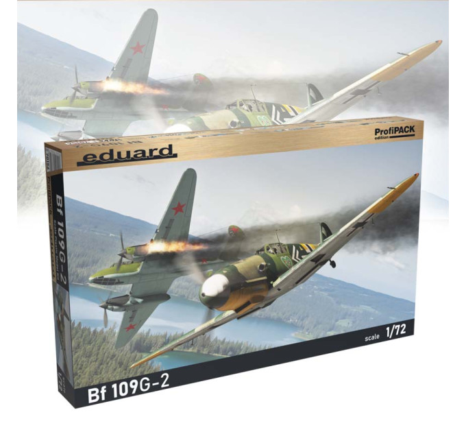 Збірна модель Bf 109G-2 1/72 Eduard 70156