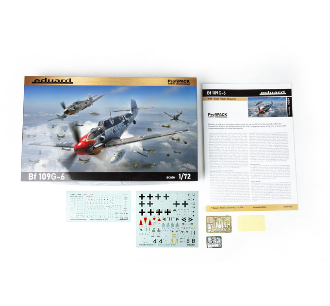 Збірна модель Bf 109G-6 1/72 Eduard 70159