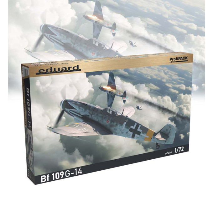 Збірна модель Bf 109G-14 1/72 Eduard 70161