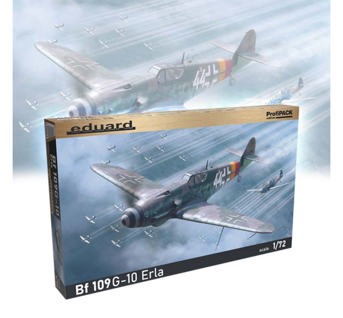 Збірна модель Bf 109G-10 Erla 1/72 Eduard 70162