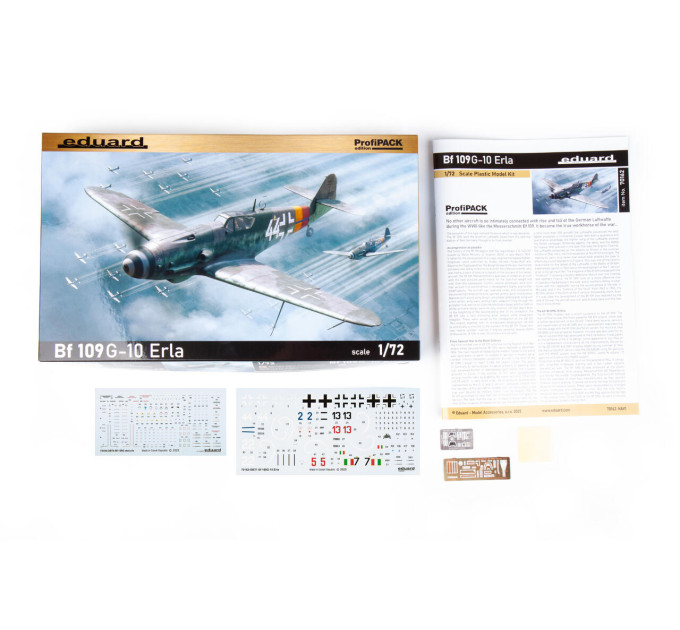 Збірна модель Bf 109G-10 Erla 1/72 Eduard 70162