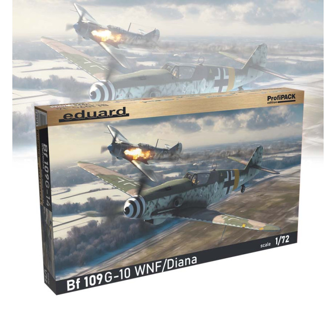 Збірна модель Bf 109G-10 WNF/ Diana 1/72 Eduard 70164