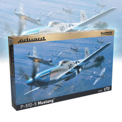 Збірна модель P-51D-5 Mustang 1/72 Eduard 70171