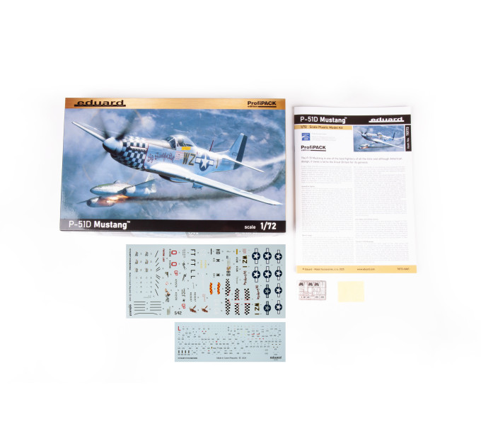 Збірна модель P-51D Mustang 1/72 Eduard 70173