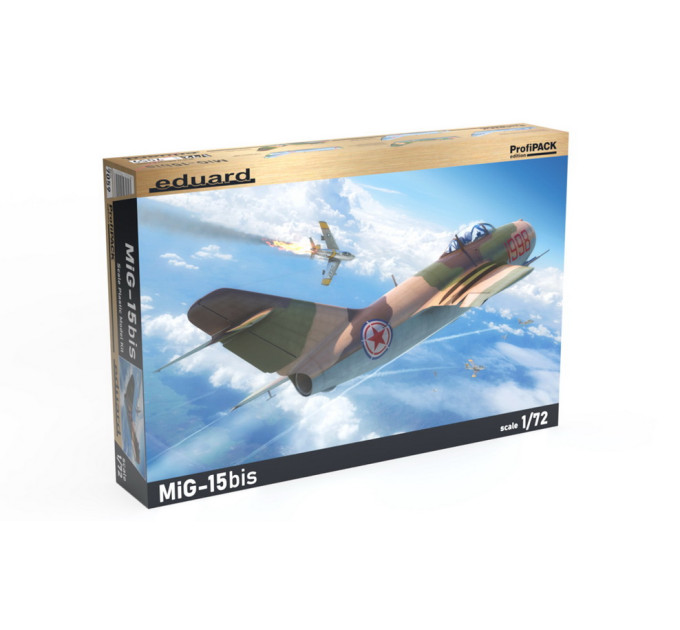 Збірна модель МіГ-15БІС 1/72 Eduard 7059