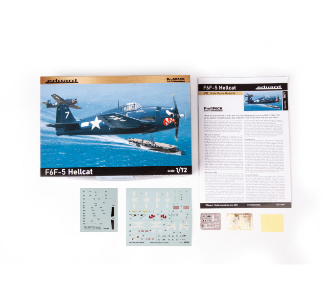 Збірна модель F6F-5 1/72 Eduard 7077