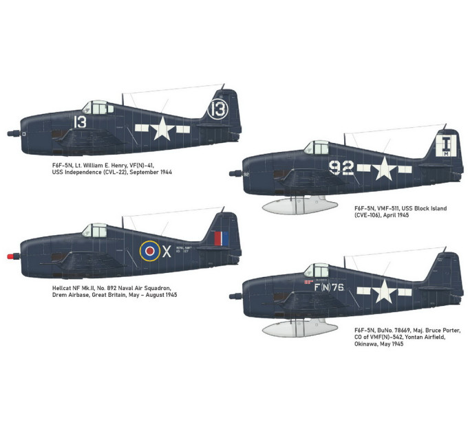 F6F-5N нічний винищувач 1/72
