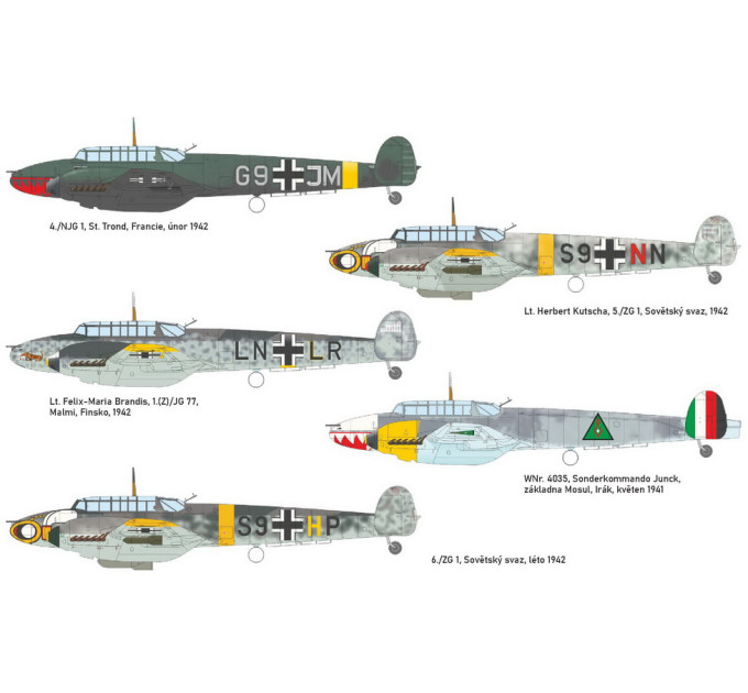 Bf 110E 1/72
