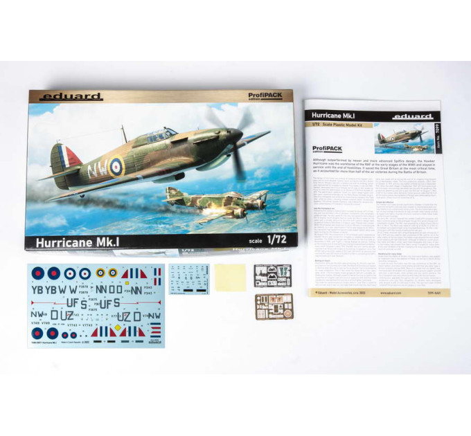 Збірна модель Hurricane Mk. I 1/72 Eduard 7099