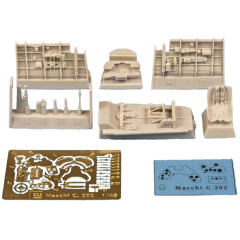 Кабіна для Macchi C 202 Folgore 1/48 SBS-48017