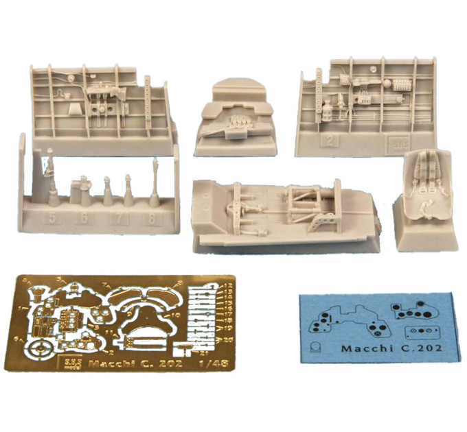Кабіна для Macchi C 202 Folgore 1/48 SBS-48017