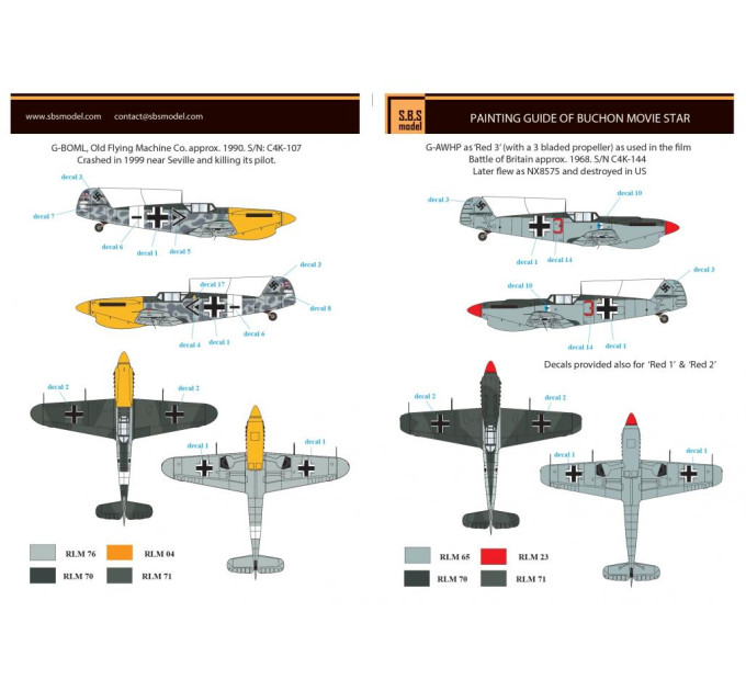Hispano Ha-1112 M.1L Buchon "Movie Star"