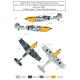 Декаль Bf 109/HA-1112 1/72 BUC-72004