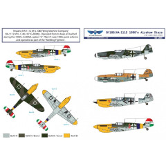 Декаль Bf 109/HA-1112 1/48 BUC-48005