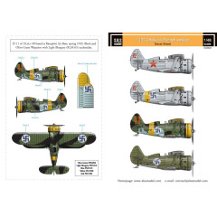 Декаль I-153 Чайка Фінських ВПС 1/48 SBS-D48003