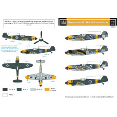 Декаль Bf 109G-2 1/48 SBS-D48014