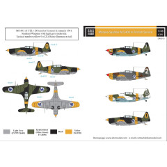 Декаль Morane-Saulnier M.S. 406 1/48 SBS-D48015