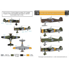 Декаль Fokker D.XXI 1/48 SBS-D48016
