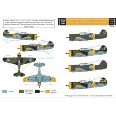 Декаль Curtiss Hawk 75A 1/48 SBS-D48018