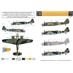Декаль Bristol Blenheim Mk. IV 1/48 SBS-D48019