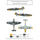 Декаль Bf 109G-2, G-4 1/48 SBS-D48027