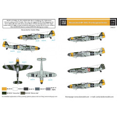 Декаль Bf 109G-10 1/48 SBS-D48029