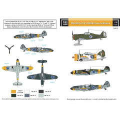 Декаль Найкращі аси Фінляндії частина I 1/48 SBS-D48033