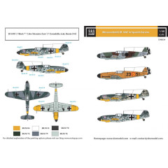 Декаль Bf 109F 1/48 SBS-D48034