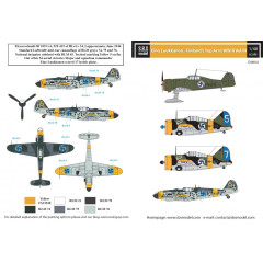 Декаль Найкращі аси Фінляндії частина III 1/48 SBS-D48042