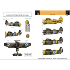 Декаль І-153 Чайка 1/72 SBS-D72004