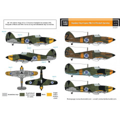 Декаль Hawker Hurricane Mk. I 1/72 SBS-D72011